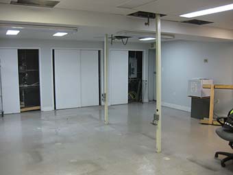 Old Production Room Empty